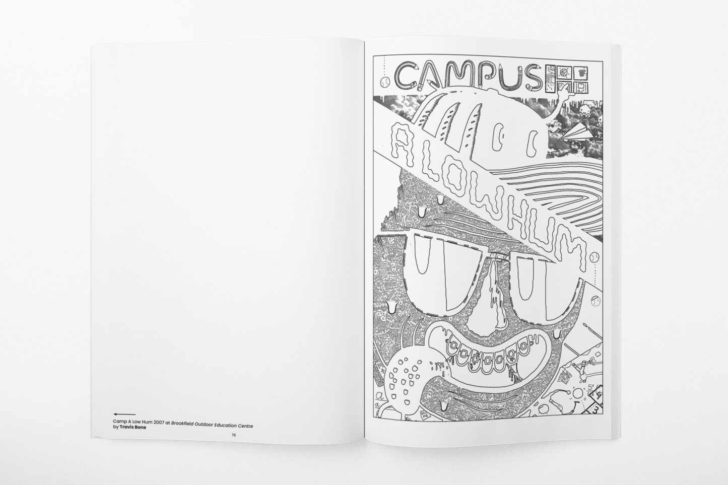 The Art of A Low Hum - Colouring Book