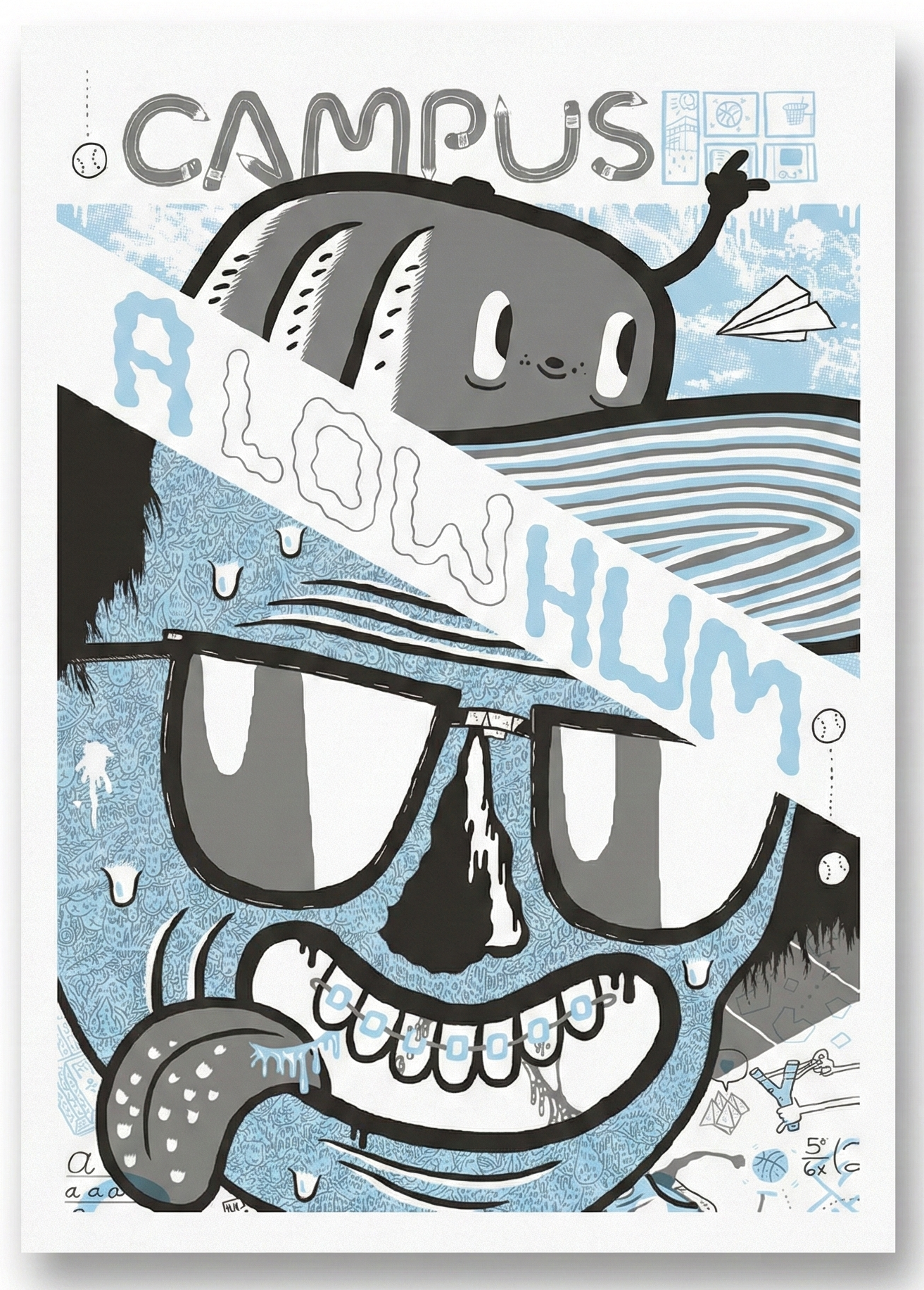 Poster - Campus A Low Hum 2010 (Scribble)