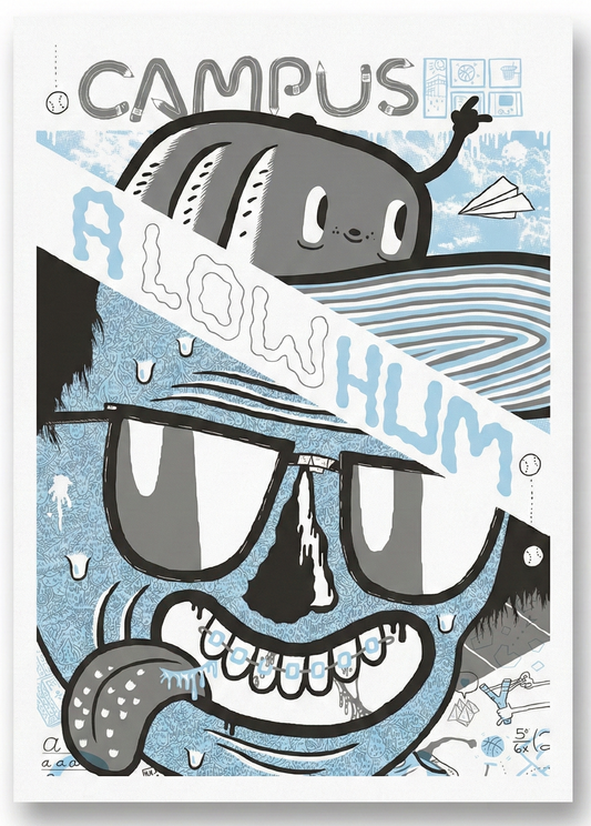 Poster - Campus A Low Hum 2010 (Scribble)