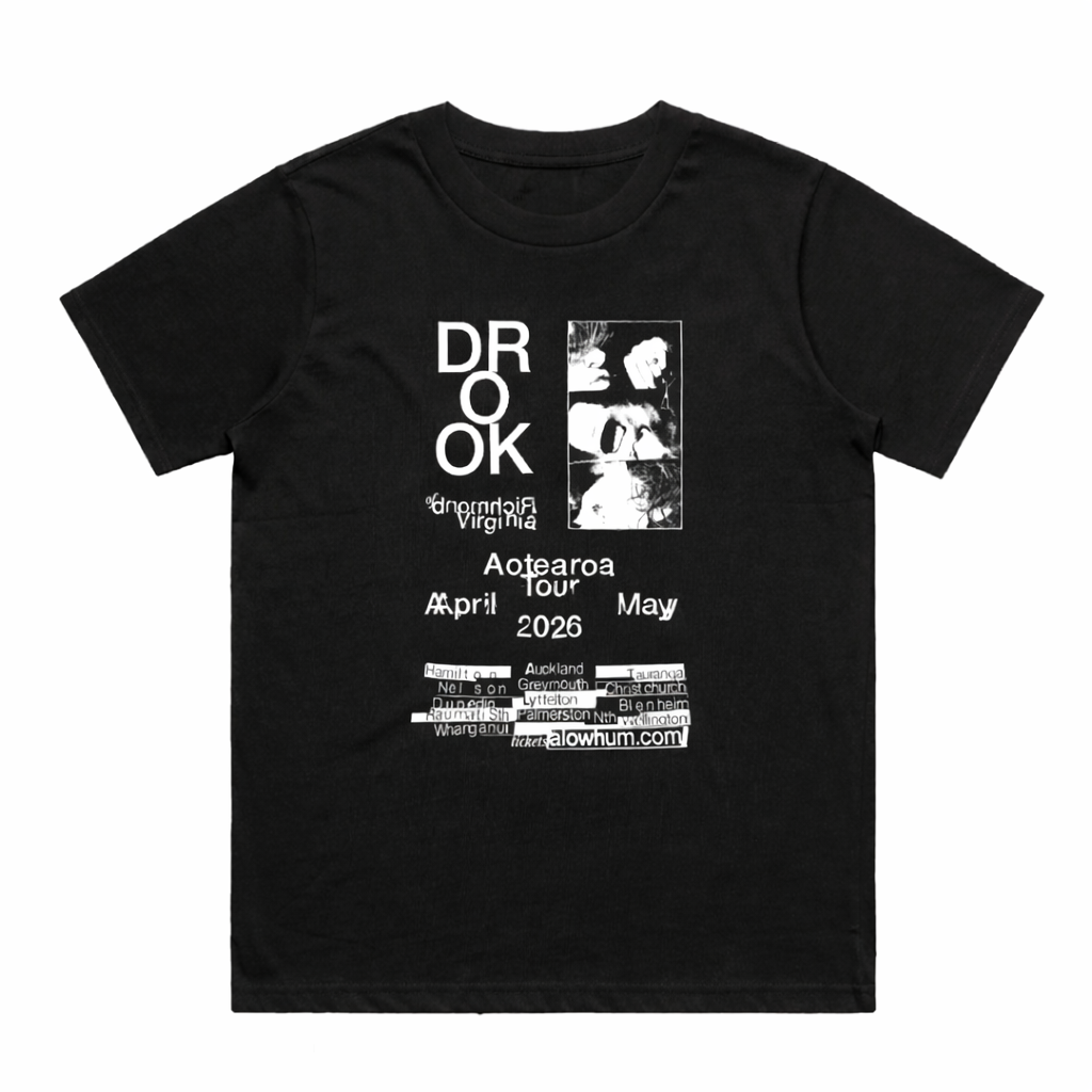 Drook 2026 Aotearoa Tour Tee (Pre-Tour Only Special)