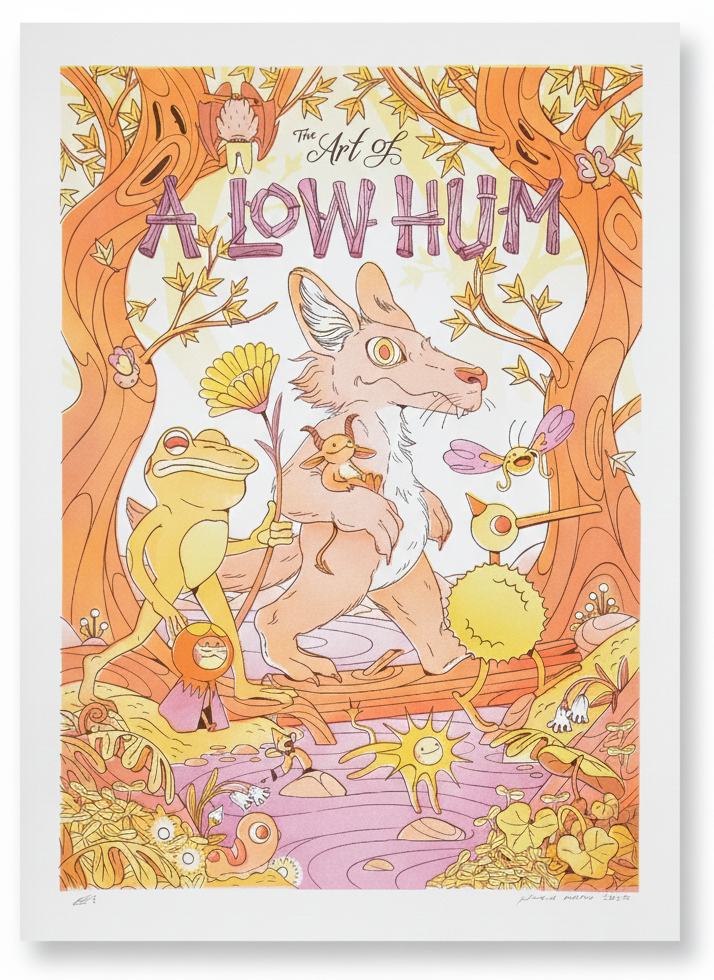 Poster - The Art of A Low Hum (RISO PRINT)