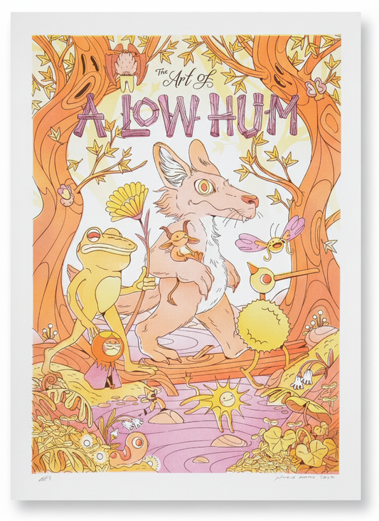 Poster - The Art of A Low Hum (RISO PRINT)