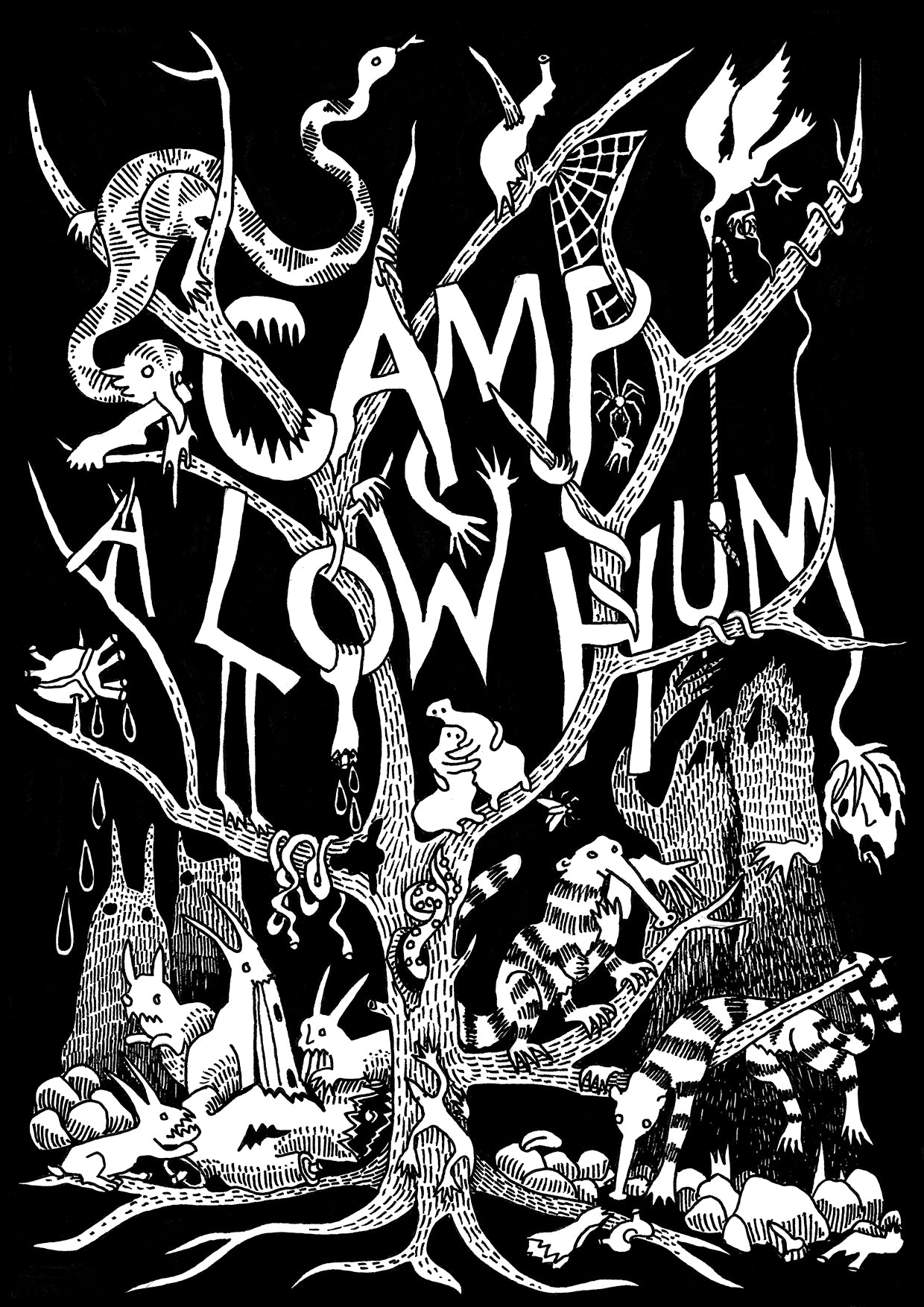 Camp A Low Hum/Infest Double-sided Longsleeve Tee