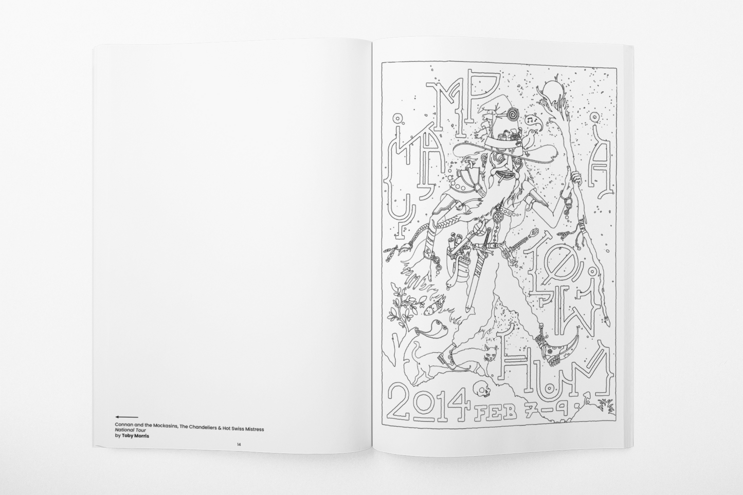 The Art of A Low Hum - Colouring Book