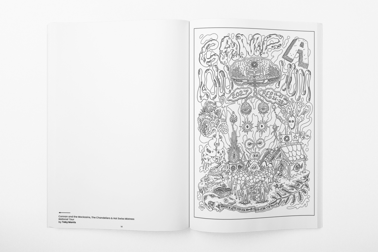 The Art of A Low Hum - Colouring Book
