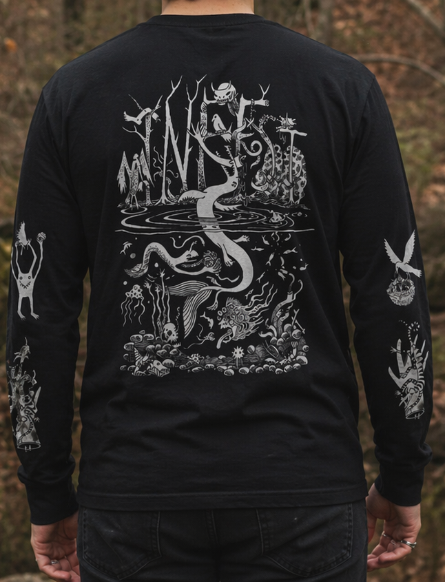 Camp A Low Hum/Infest Double-sided Longsleeve Tee